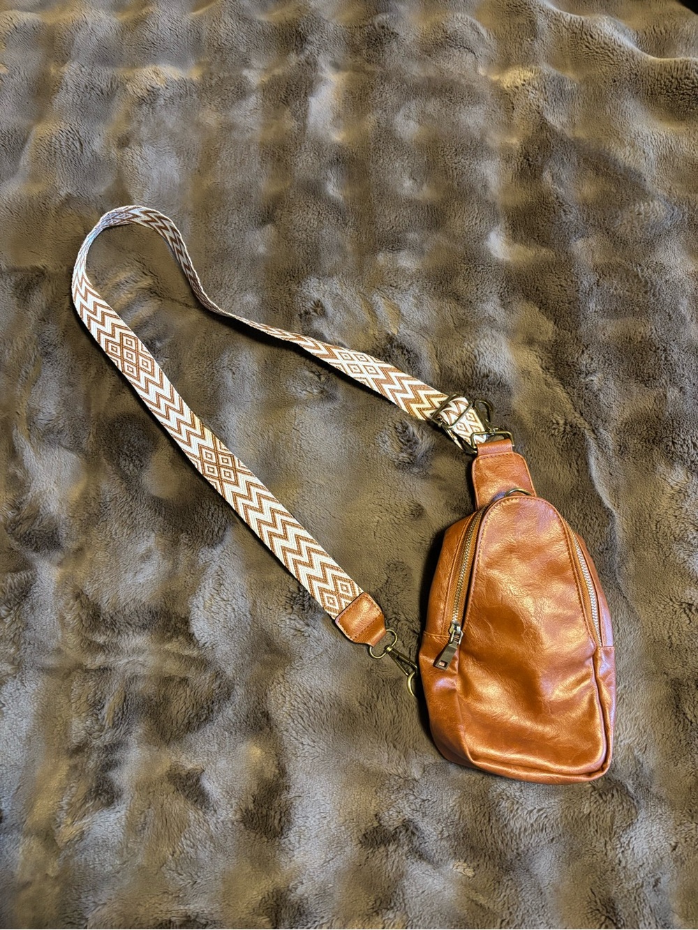 Amazon, lookalike faux leather sling bag